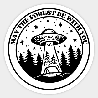 alien humor Sticker